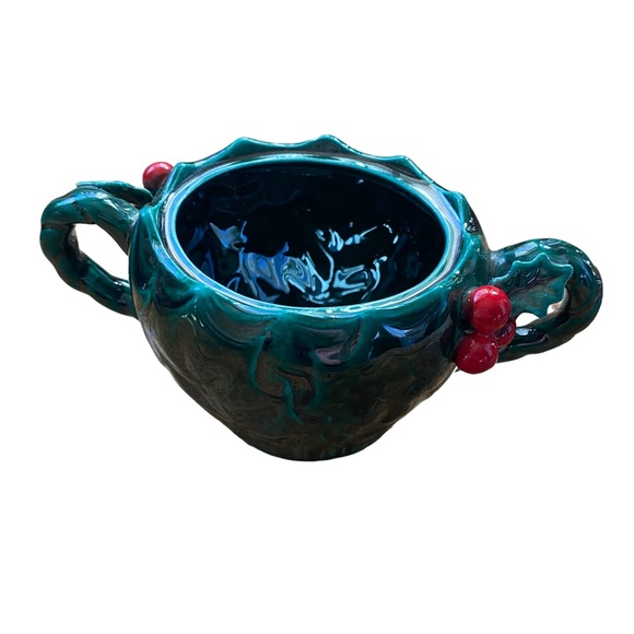 Lefton Holly and Berries sugar/creamer set #1355 - Picture 4 of 4